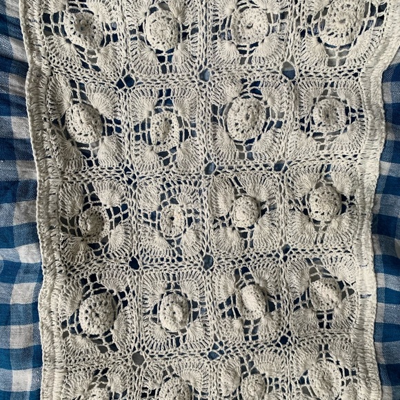 Free people short sleeved gingham top EUC - Picture 5 of 7